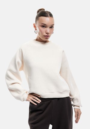 Sweatshirt - beige
