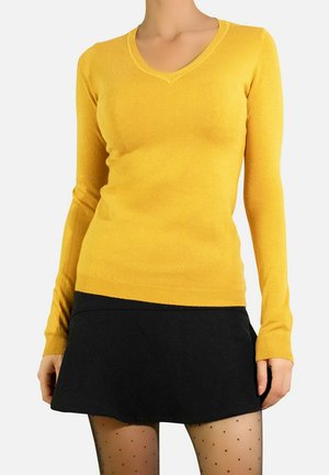 Pullover - jaune