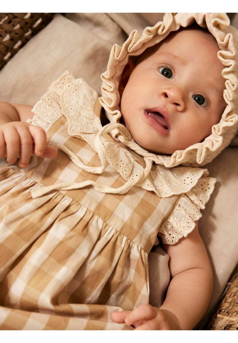 Kinder Freizeitkleider | Lil' Atelier Freizeitkleid taos taupe/sand - VU70211 Kinder Freizeitkleider | Lil' Atelier Freizeitkleid taos taupe/sand - VU70211