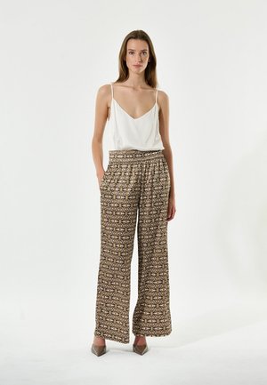 MARGODEA - Trousers - rialto gold