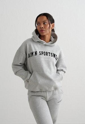 aim’n® VARSITY  - Hoodie - light grey melange