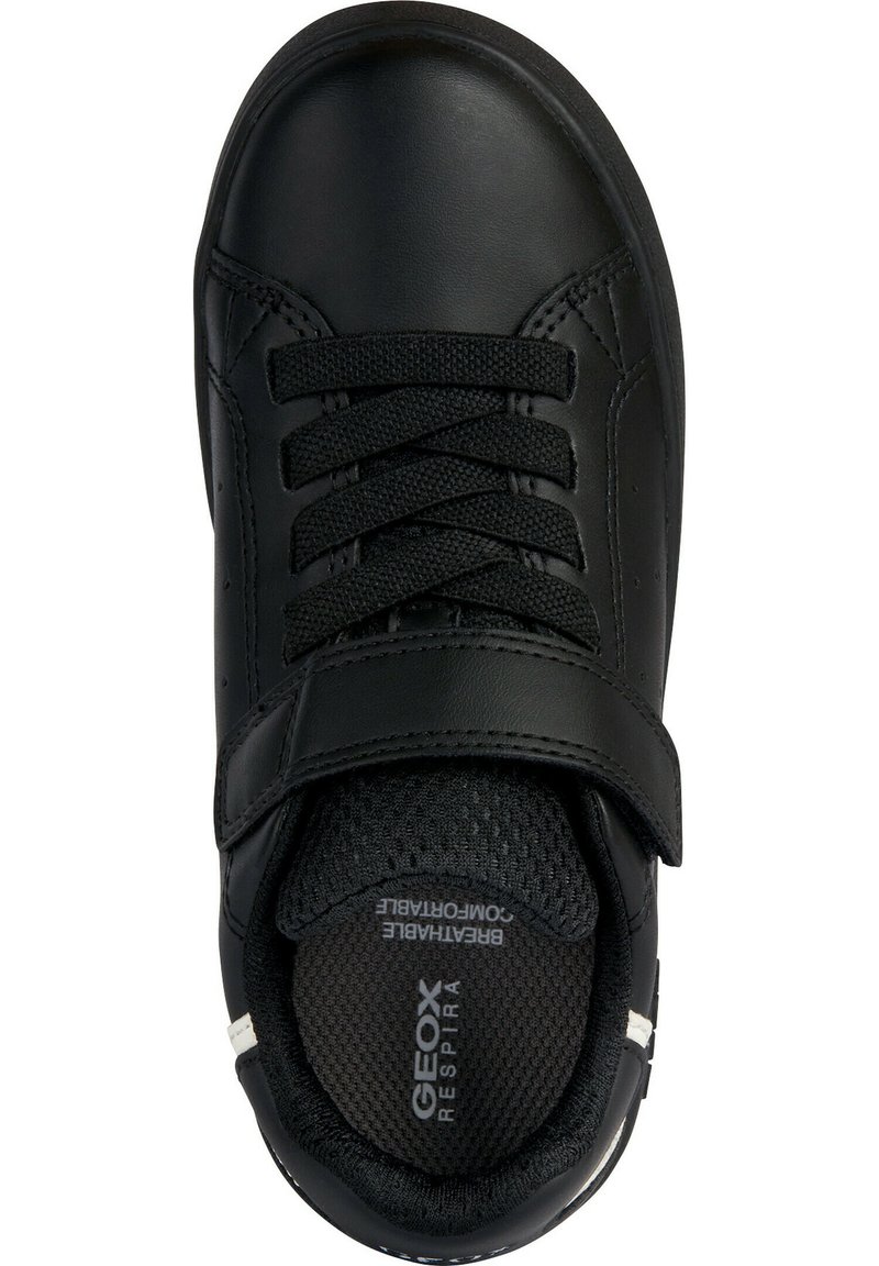 Geox B Ebè Clyper Boy | Sneaker Bambino Con Strappi | Tomaia In Pelle Sintetica Blu | Tecnologia Traspirante, Massimo Comfort Per Piedini In Crescita