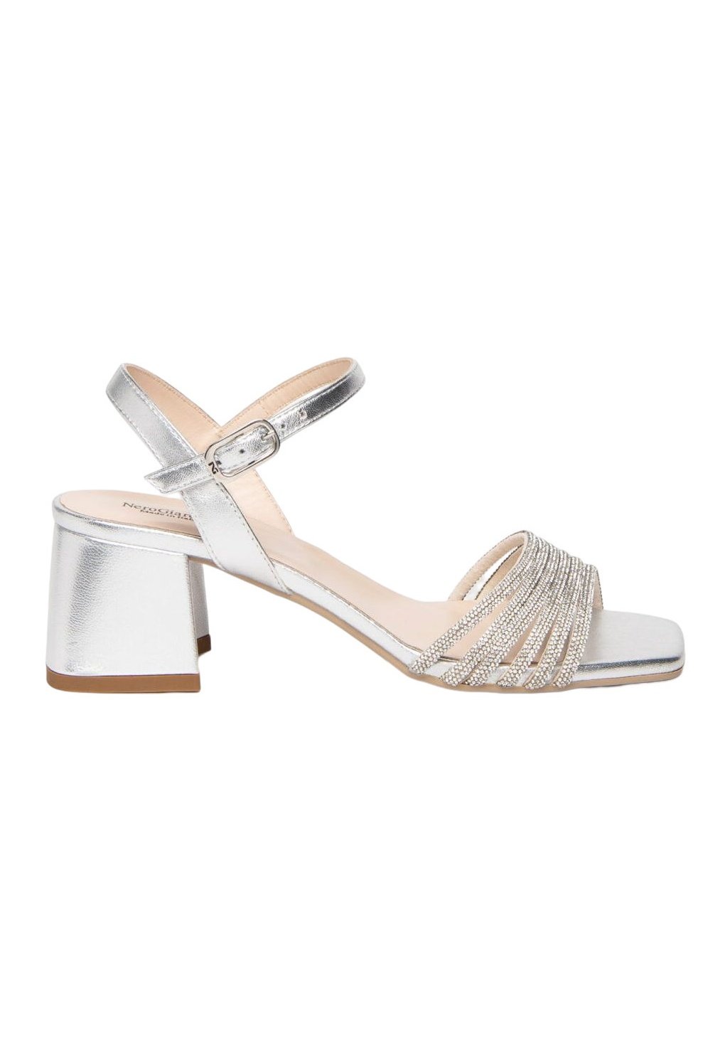 sandali argento zalando