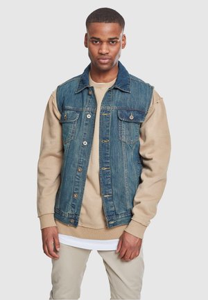 Urban Classics Waistcoat - lightblue