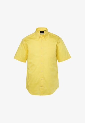 JP1880, SHIRT, SHORT SLEEVE, BUTTON-DOWN COLLAR, MODERN FIT - Chemise - lemon yellow