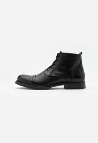 Jack & Jones Botines con cordones - black