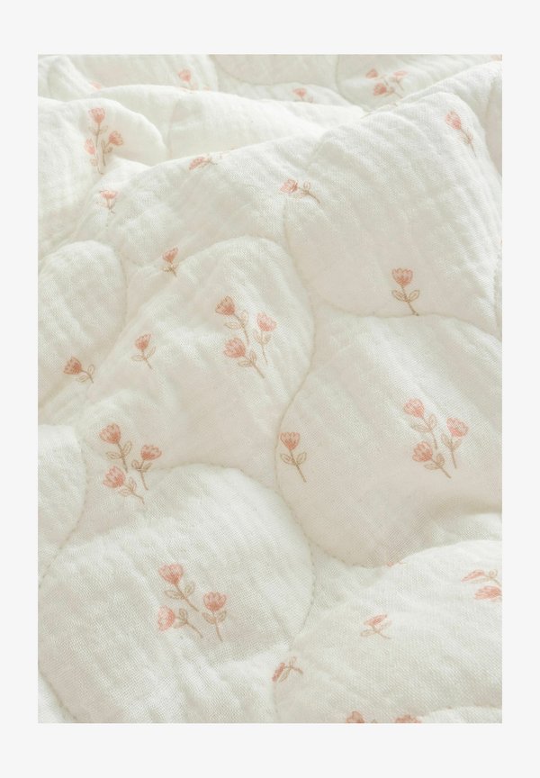 Babydecke – delicate floral muslin