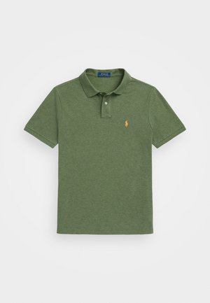 Polo Ralph Lauren CUSTOM SLIM FIT MESH POLO SHIRT - Polo - cargo green heather