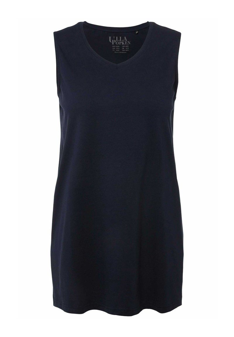 Ulla Popken ÄRMELLOS Débardeur classic navy blue/bleu roi