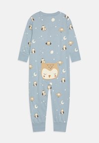 Lindex OWL UNISEX - Pyjama - light dusty blue