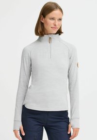 Unselected, light grey melange