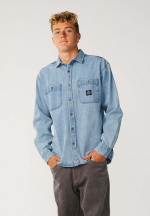 Rip Curl, PREMIUM SURF DENIM SHIRT - Shirt - washed blue