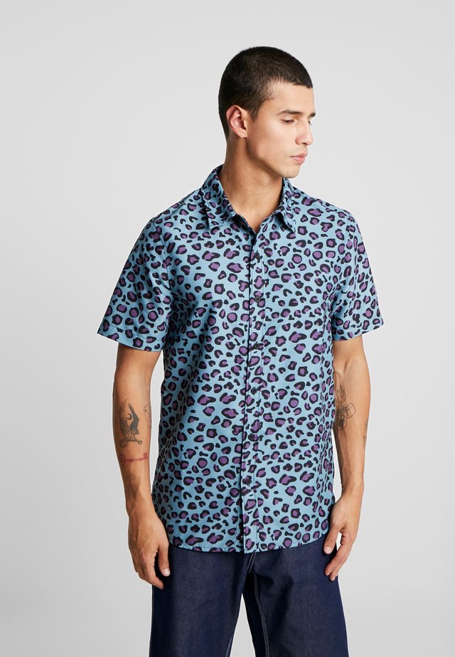 FRESH LEOPARD SHORT SLEEVE SHIRT - Overhemd - mint