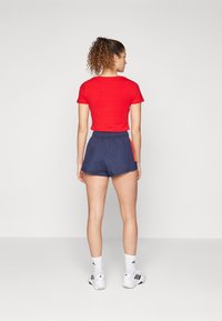 adidas Sportswear TIRO CUT 3-STRIPES SUMMER - Sporta šorti - legend ink/better scarlet/bold gold