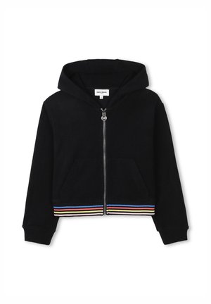 Zip-up sweatshirt - black