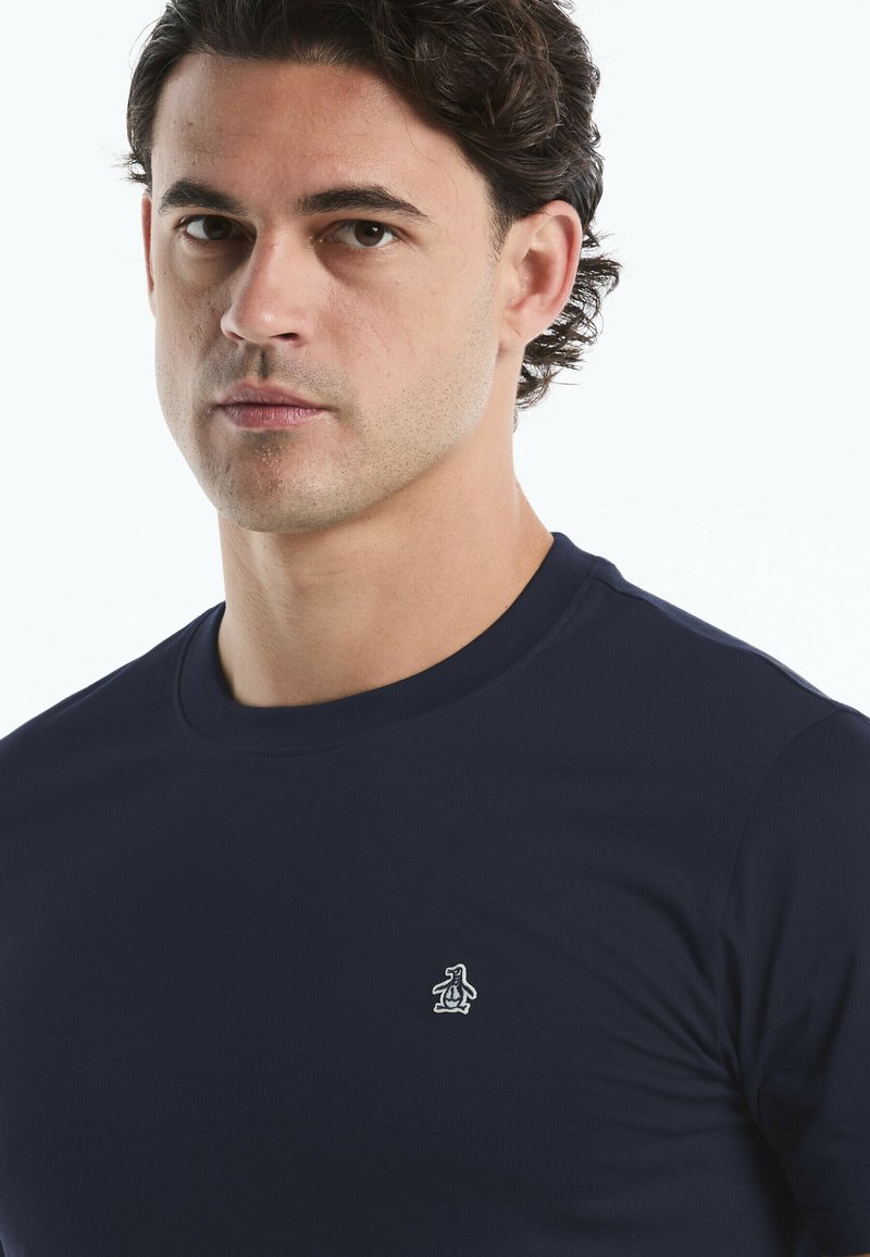 T-shirt Original Penguin Homme Noir – Taille L – Manches Courtes – État Impeccable
