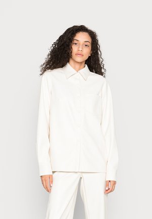 SHIRT - Blusa com botões - ecru