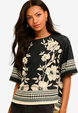 Lipsy T-shirts print - black