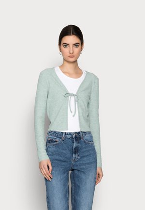 ONLNELLA CARDIGAN - Cardigan - chinois green