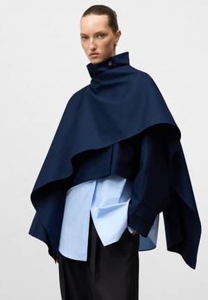 Poncho - navy blue