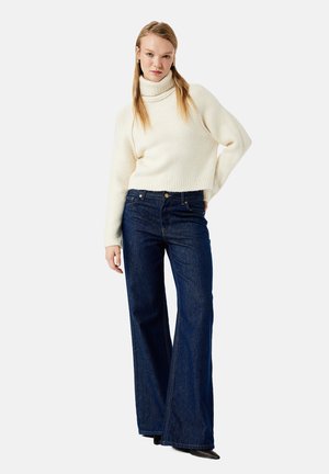 POLO NECK - Neule - beige