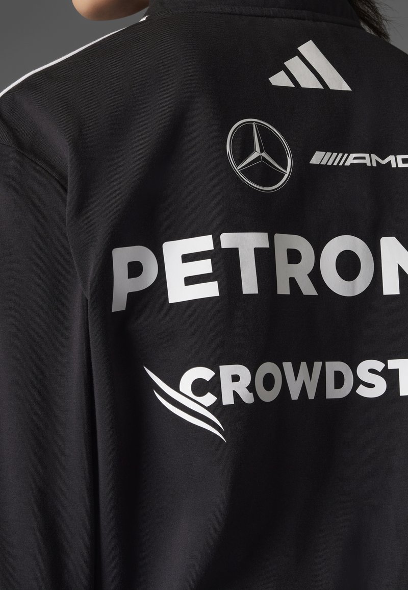 Mercedes AMG Petronas Formula One Team - Polo d'équipe 2023 pour femme, Noir, M