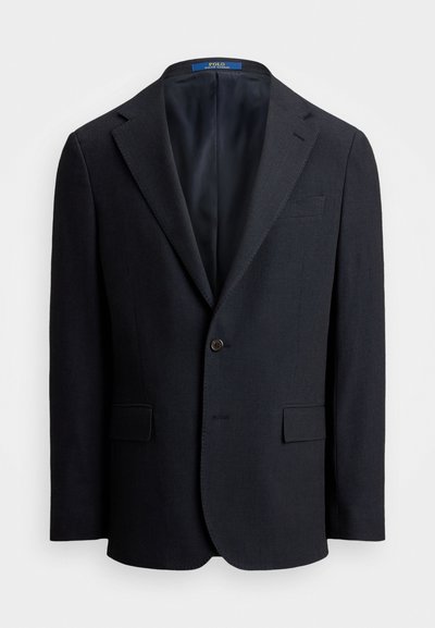 Ναυτικό σακάκι από υφασμάτινη επιφάνεια, διαθέτει κούμπωμα με ένα κουμπί, με λαιμόκοψη notch και δύο μπροστινές τσέπες. Επενδεδυμένο εσωτερικό.