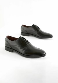 Next SIGNATURE LEATHER DERBY SHOES - Derbies & Richelieus - black