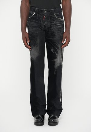 KISS THE AMERICAN - Jean droit - black