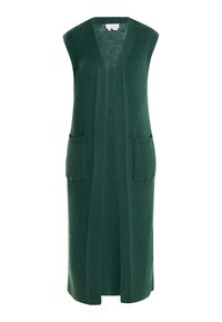 STRICKWESTE TEYLON - Strickjacke - dunkelgrün