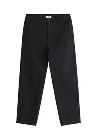 Lindex WILMER WIDE LEG - Chinos - black