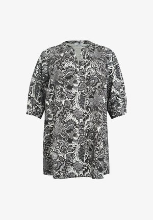 YOEK, YOEK DAMEN TUNIKA MIT DRUCK - Tunikaer - grey