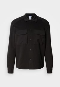 SHIRT REGULAR FIT WITH CONTRAST - Majica - black