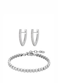 Non sélectionné, silberfarben poliert