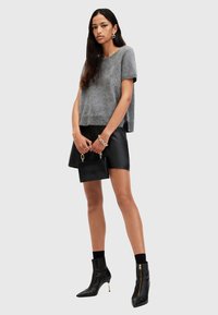 AllSaints REBEL - T-shirt basic - grey