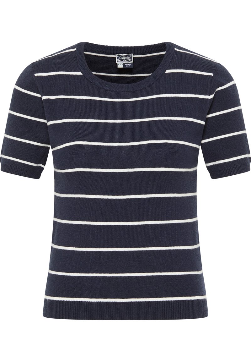 dreimaster T-shirt print blauw