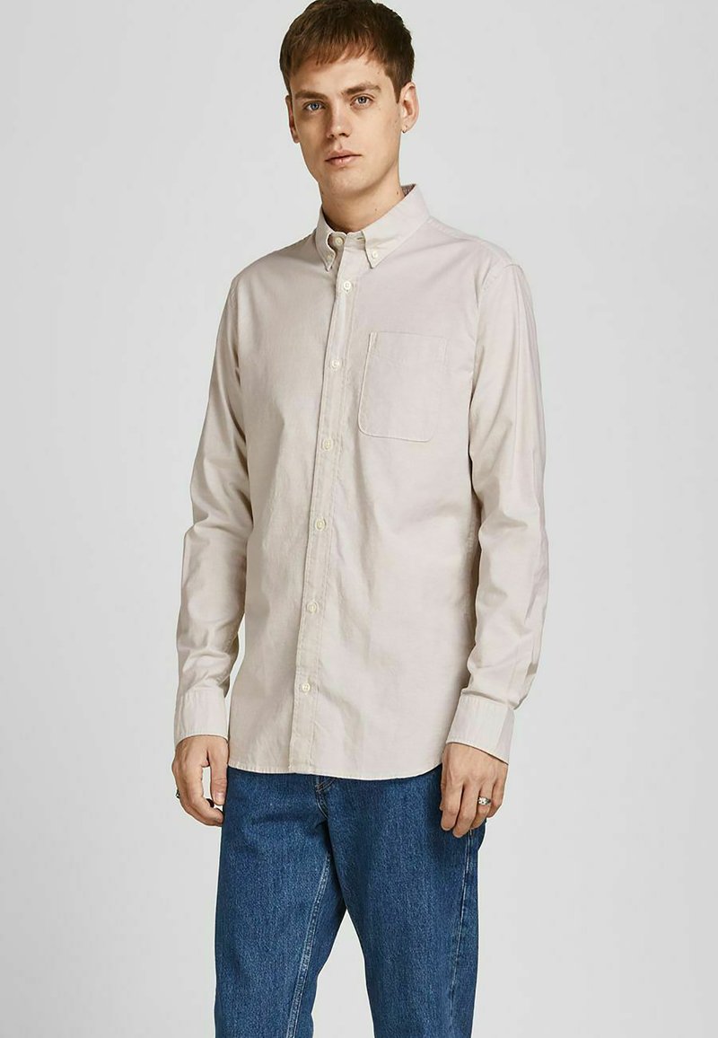 Jack & Jones PREMIUM JPRBLUBROOK OXFORD NOOS - Camicia - crockery