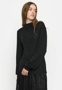 Soft Rebels SRROMAN - Ilgarankovis viršutinės dalies drabužis - black