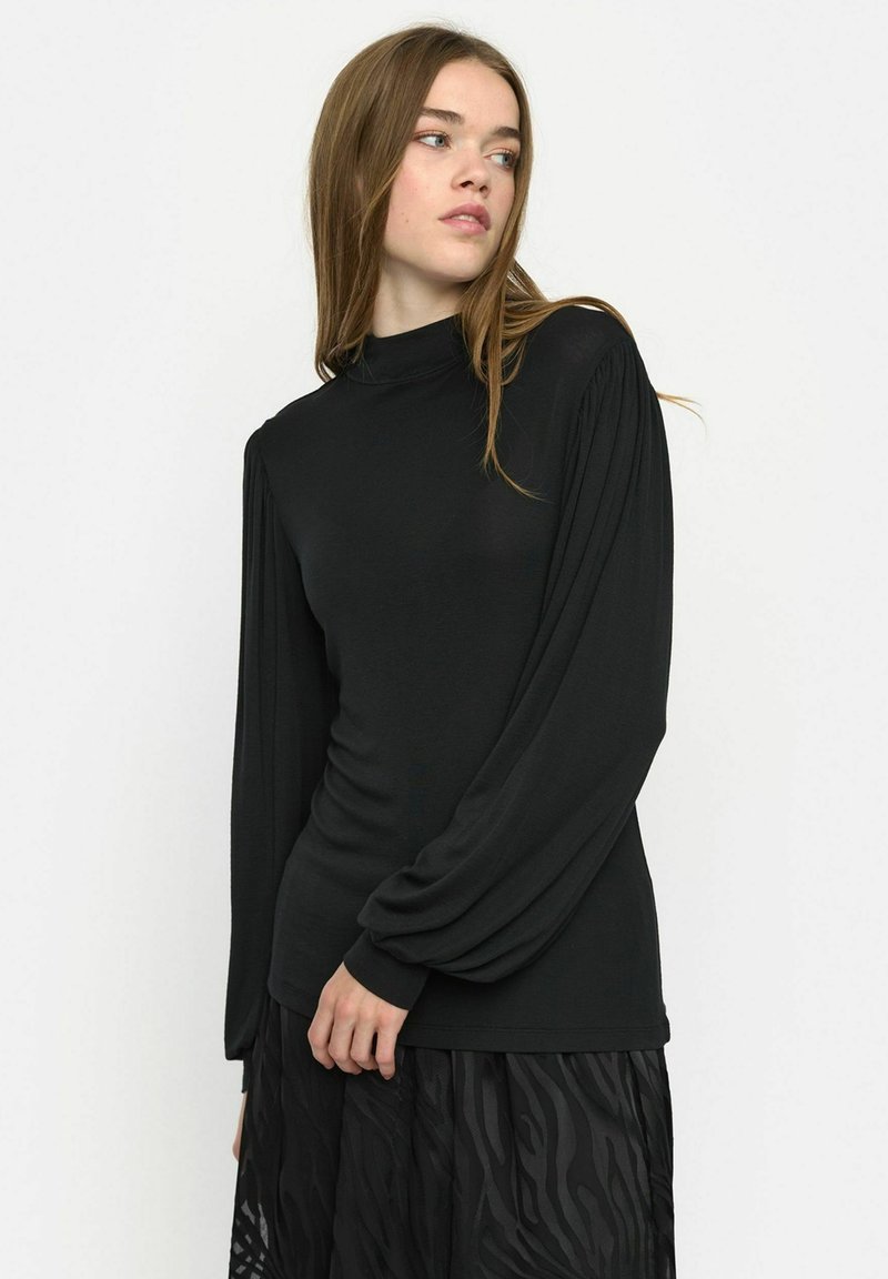 Soft Rebels SRROMAN - Ilgarankovis viršutinės dalies drabužis - black