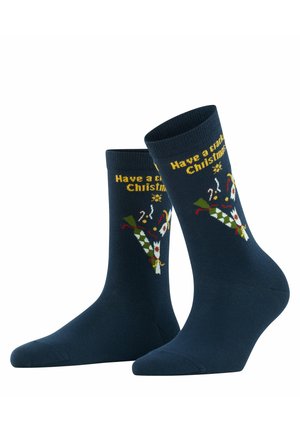 Burlington CHRISTMAS - Socks - marine