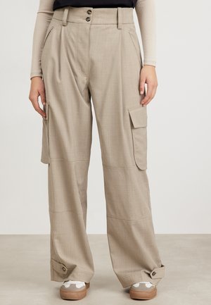 DAY Birger et Mikkelsen LANCE CLASSIC BLEND - Pantalon cargo - stone grey
