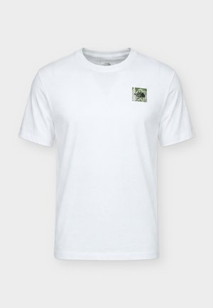 The North Face, MONTE TEE GRAPHIC - T-shirt print - white