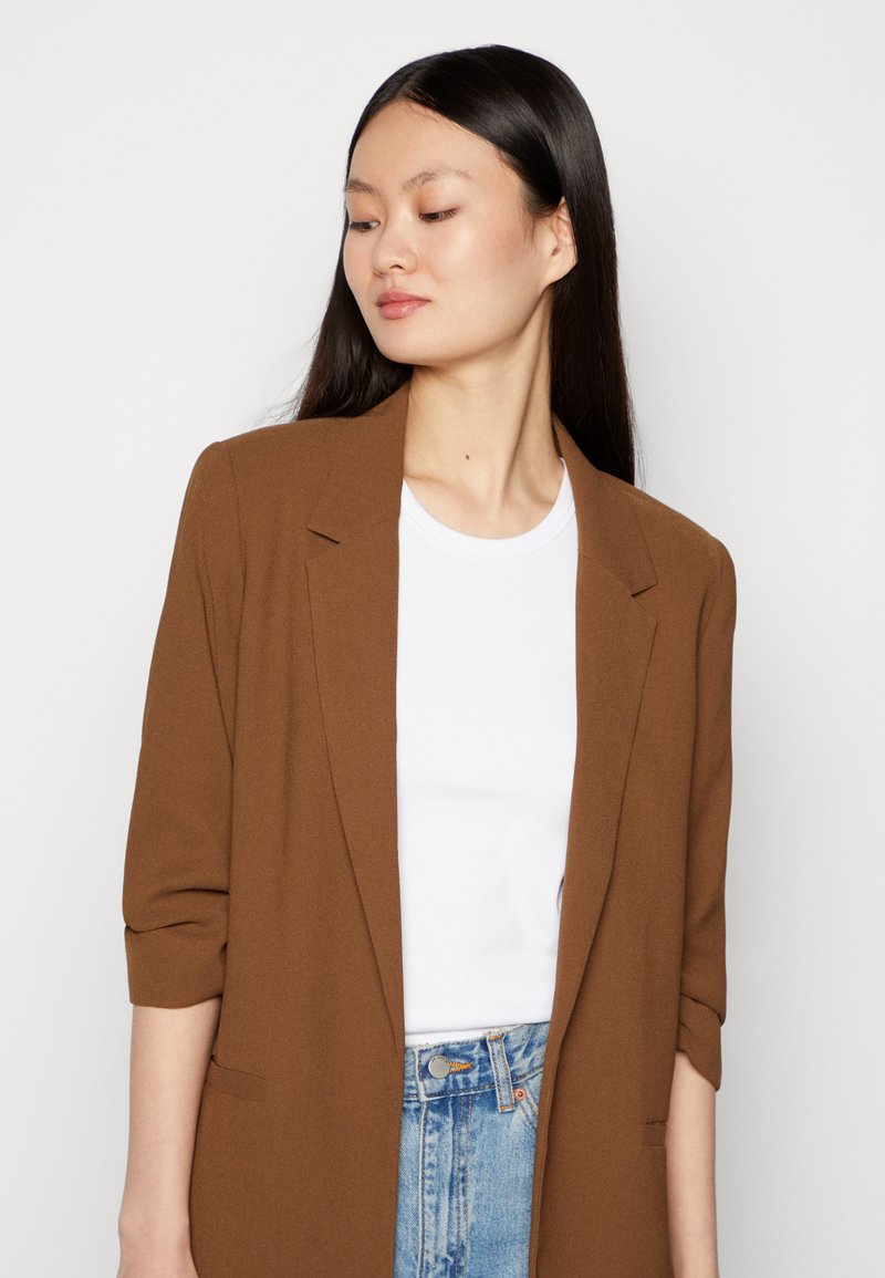Damen Leichte Jacken | Soaked in Luxury SHIRLEY Blazer desert palm/braun - ZC27391 Damen Leichte Jacken | Soaked in Luxury SHIRLEY Blazer desert palm/braun - ZC27391