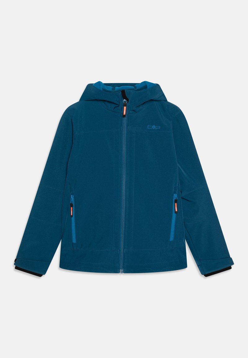 CMP - KID FIX HOOD UNISEX - Softshelljacke - ocean, Vergrößern