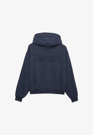 Bench, BENCH X SUPERDRY & CO BENCH OVERSIZED APPLIQUE HOODIE - Hoodie - crt navy