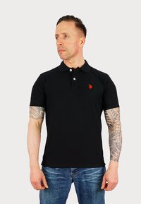 U.S. Polo Assn. SHORTSLEEVE BASIC  - Polotričko - schwarz