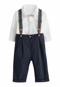 Next - 3 PIECE SET REGULAR FIT - Pantalones - navy blue Imagen en miniatura 1