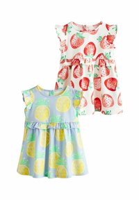 Next - 2 PACK REGULAR - Freizeitkleid - pink lilac fruit print Thumbnail-Bild 1