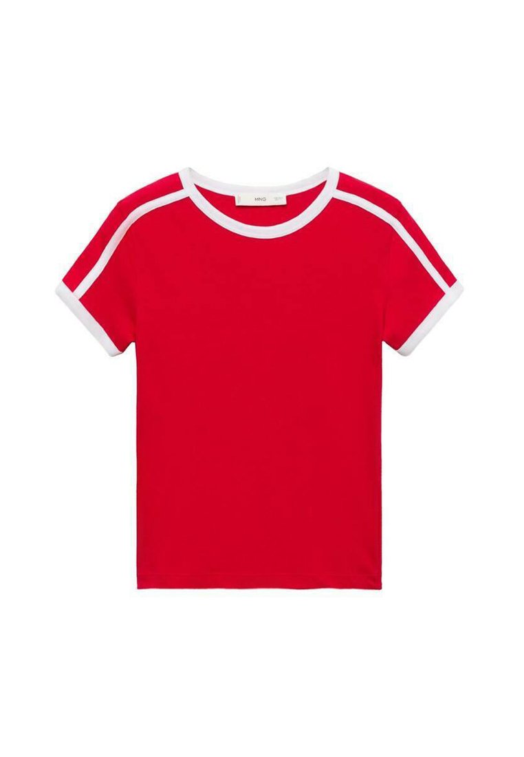 Mango T-shirt print rood Mango T-shirt print rood