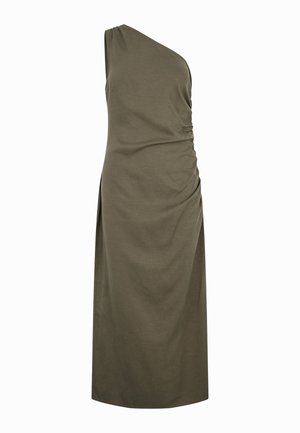 Second Female, REFINED ONE SHOULDER - Denní šaty - canteen